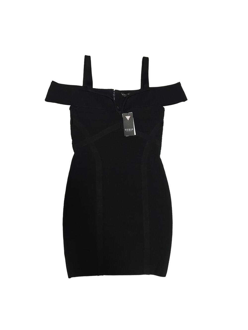NWT Guess Bodycon Off-shoulder dress size large LBD